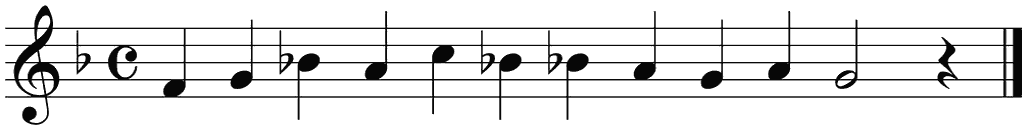 Notenbalk regel 2 (iso)
