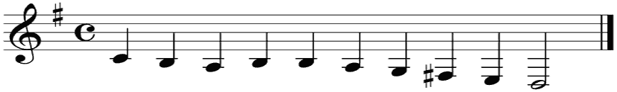 Notenbalk regel 8 (iso)