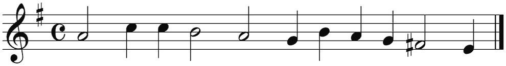 Notenbalk regel 3 (rit)