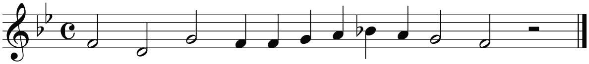 Notenbalk regel 1 (rit)
