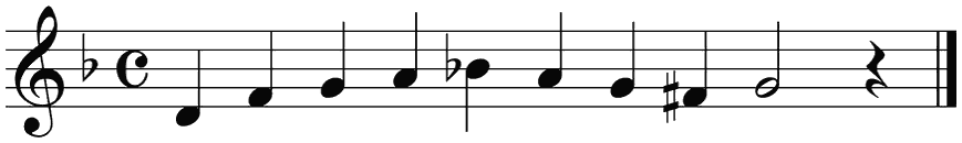 Notenbalk regel 2 (iso)